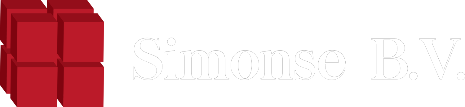 Simonse B.V. logo wit